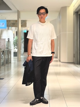 「5351 POUR LES HOMMES（ゴーサンゴーイチプールオム）のアイテム（トップス）」を使った、Tsudakaさん（メンズ・174cm）の夏コーディネート