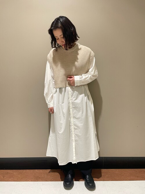 American Holicrerereさんのシャツワンピースを使ったコーディネート Zozotown