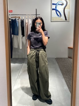 「CANAL JEAN（キャナルジーン）のアイテム（アクセサリー）」を使った、  momoさん（レディース・150cm）の秋コーディネート