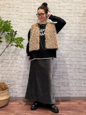 「リラックス」｜Rightonさん（レディース・158cm）の秋コーディネート