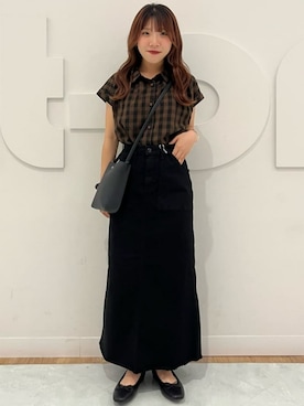 「Right-on（ライトオン）のアイテム」を使った、Rightonさん（骨格ストレート・レディース・155cm）の夏コーディネート