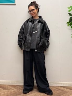 Rightonさん（レディース・158cm）の冬コーディネート