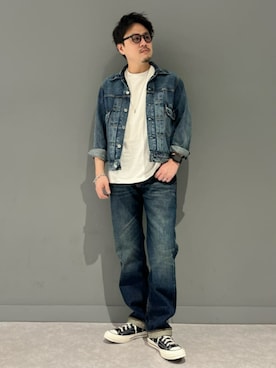 「アイテム（ジャケット/アウター）」を使った、Rightonさん（メンズ・172cm）の夏コーディネート