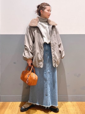 Rightonさん（レディース・155cm）の冬コーディネート