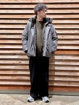 「BACK NUMBER（バックナンバー）のアイテム」を使った、Rightonさん（メンズ・172cm）の冬コーディネート