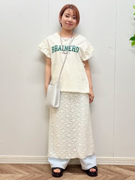 「リアルバイ」｜Rightonさん（レディース・146cm）の夏コーディネート