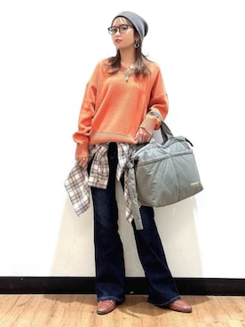 Rightonさん（レディース・157cm）の冬コーディネート