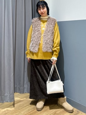 Rightonさん（レディース・158cm）の冬コーディネート