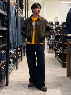 「BACK NUMBER（バックナンバー）のアイテム」を使った、Rightonさん（メンズ・175cm）の春コーディネート