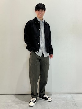「BACK NUMBER（バックナンバー）のアイテム（トップス）」を使った、Rightonさん（メンズ・175cm）の春コーディネート