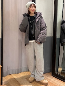 「Right-on（ライトオン）のアイテム」を使った、Rightonさん（レディース・164cm）の冬コーディネート