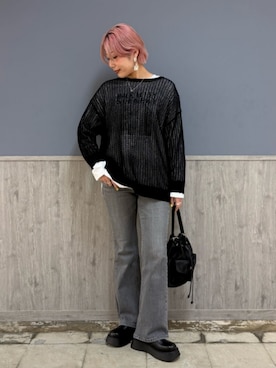 Rightonさん（レディース・163cm）の春コーディネート