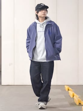 「BACK NUMBER（バックナンバー）のアイテム」を使った、Rightonさん（メンズ・169cm）の冬コーディネート