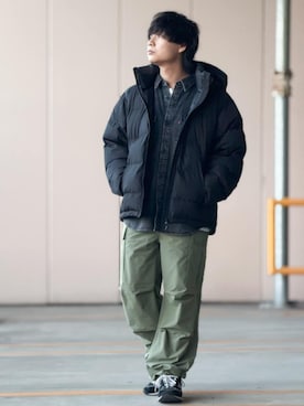 「BACK NUMBER（バックナンバー）のアイテム」を使った、Rightonさん（メンズ・169cm）の秋コーディネート