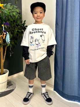 Rightonさん（キッズ・120cm）の春コーディネート