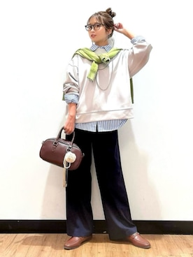 Rightonさん（レディース・157cm）の春コーディネート