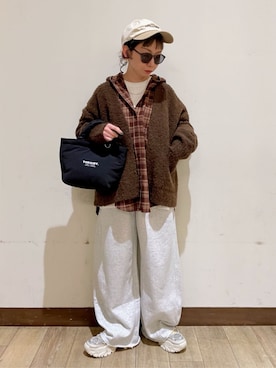 「Right-on（ライトオン）のアイテム」を使った、Rightonさん（レディース・152cm）の冬コーディネート