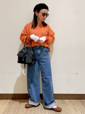 Rightonさん（レディース・152cm）の冬コーディネート