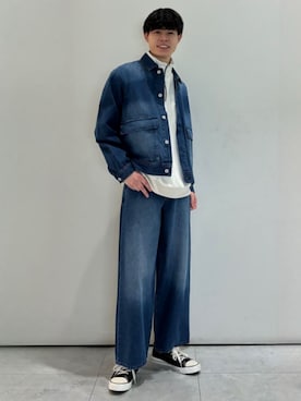 「BACK NUMBER（バックナンバー）のアイテム」を使った、Rightonさん（メンズ・175cm）の冬コーディネート