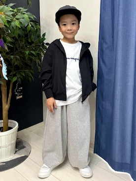 Rightonさん（キッズ・120cm）の春コーディネート