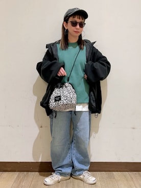 「BACK NUMBER（バックナンバー）のアイテム」を使った、Rightonさん（レディース・152cm）の冬コーディネート