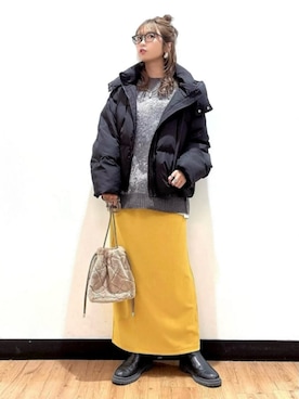 Rightonさん（レディース・157cm）の冬コーディネート