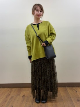 Rightonさん（レディース・155cm）の秋コーディネート