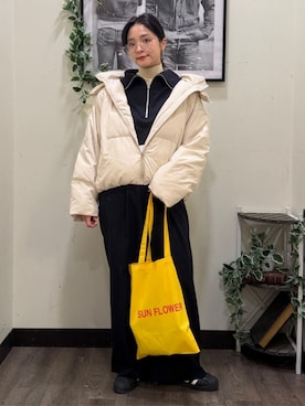 「アイテム（その他雑貨）」を使った、Rightonさん（レディース・166cm）の冬コーディネート