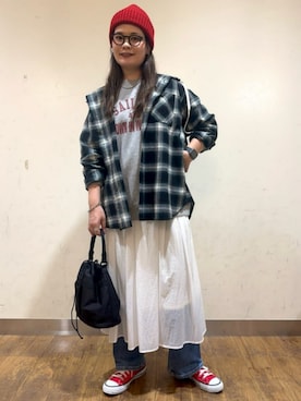 Rightonさん（レディース・170cm）の秋コーディネート