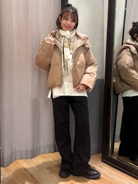 「Right-on（ライトオン）のアイテム」を使った、Rightonさん（レディース・164cm）の冬コーディネート