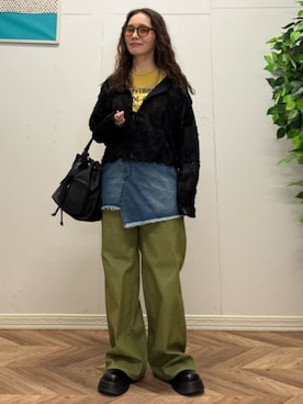 「BACK NUMBER（バックナンバー）のアイテム（トップス）」を使った、Rightonさん（レディース・158cm）の春コーディネート