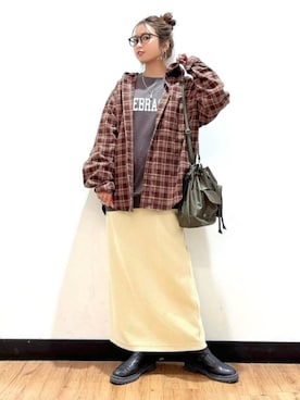 Rightonさん(レディース・157cm)の冬コーディネート