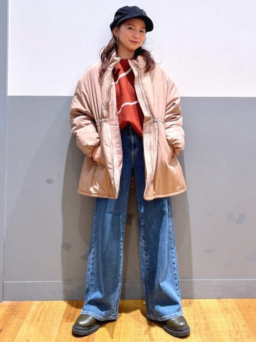 SOMETHING】「LISA」レースアップワイド（デニムパンツ）｜SOMETHING