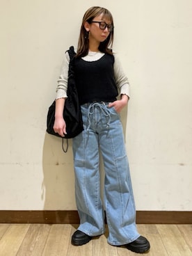 Rightonさん（レディース・152cm）の春コーディネート