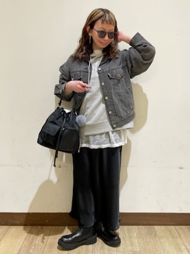 Rightonさん（レディース・152cm）の春コーディネート