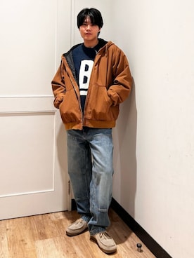 Rightonさん（メンズ・175cm）の冬コーディネート