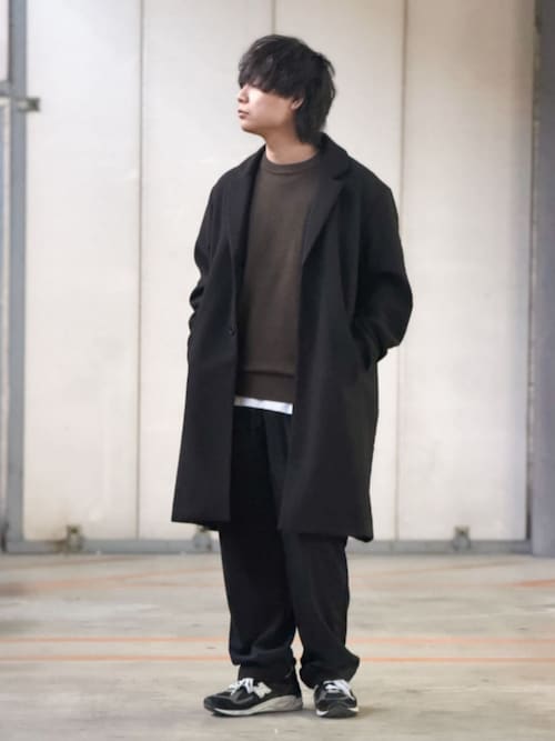 BACK NUMBER】ライトメルトン チェスターコート シングル (軽量/保温