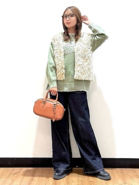 「リラックス」｜Rightonさん（レディース・157cm）の秋コーディネート