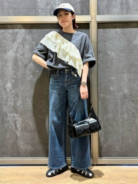 「アイテム（その他小物）」を使った、Rightonさん（レディース・160cm）の夏コーディネート