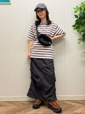 「BACK NUMBER（バックナンバー）のアイテム」を使った、Rightonさん（レディース・158cm）の夏コーディネート
