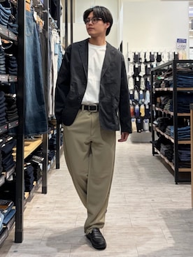 「BACK NUMBER（バックナンバー）のアイテム（トップス）」を使った、Rightonさん（メンズ・175cm）の春コーディネート