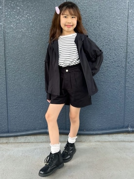 Rightonさん（キッズ・132cm）の春コーディネート