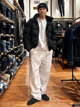 「BACK NUMBER（バックナンバー）のアイテム」を使った、Rightonさん（メンズ・175cm）の冬コーディネート