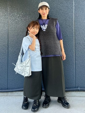 「MPS（エムピーエス）のアイテム」を使った、Rightonさん（レディース・158cm）の秋コーディネート