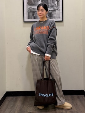 「アイテム（雑貨/ホビー）」を使った、Rightonさん（レディース・166cm）の冬コーディネート