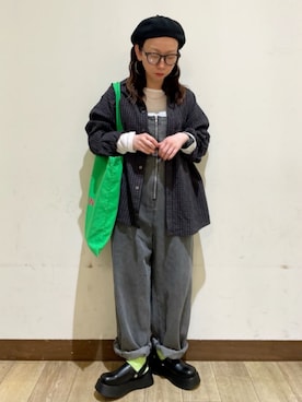 「BACK NUMBER（バックナンバー）のアイテム（トップス）」を使った、Rightonさん（レディース・152cm）の春コーディネート