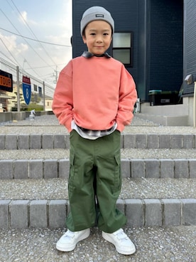 Rightonさん(キッズ・120cm)の冬コーディネート