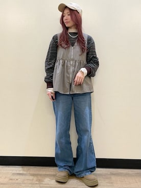 Rightonさん（レディース・164cm）の冬コーディネート