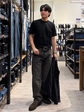 「Levi's（リーバイス）のアイテム（ジャケット/アウター）」を使った、Rightonさん（メンズ・175cm）の春コーディネート