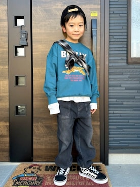 Rightonさん(キッズ・120cm)の冬コーディネート